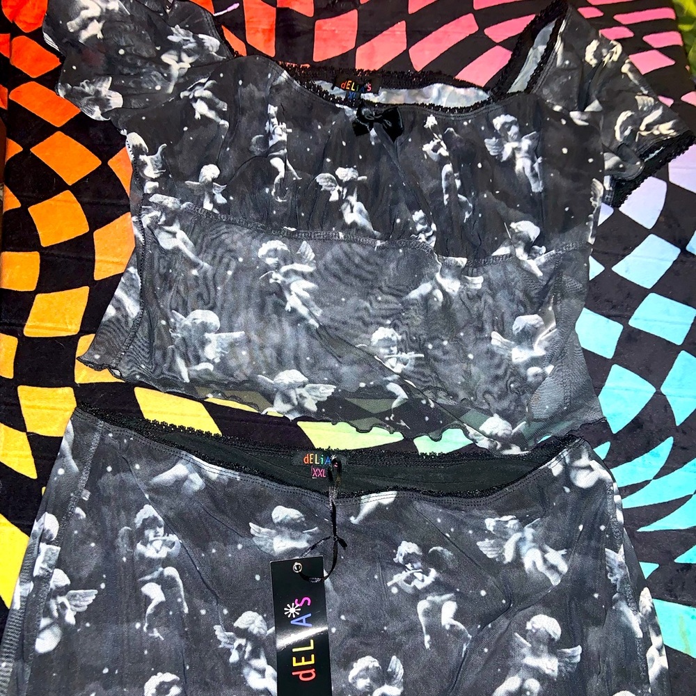 Angel Skirt Set